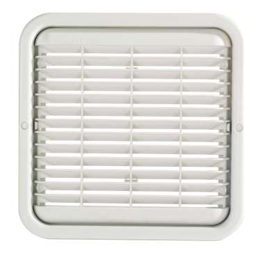 Grille d'aération plastique amovible - 160 cm²