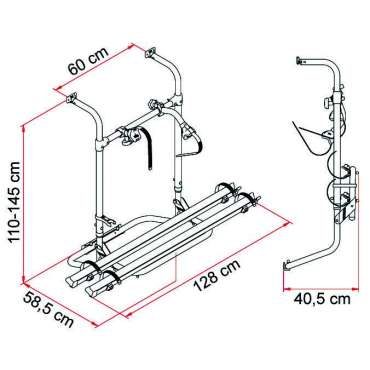 Porte-vélos Simple Plus 200