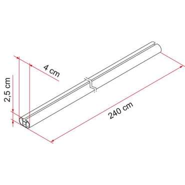 Barre de toit Fixing Bar Pro L