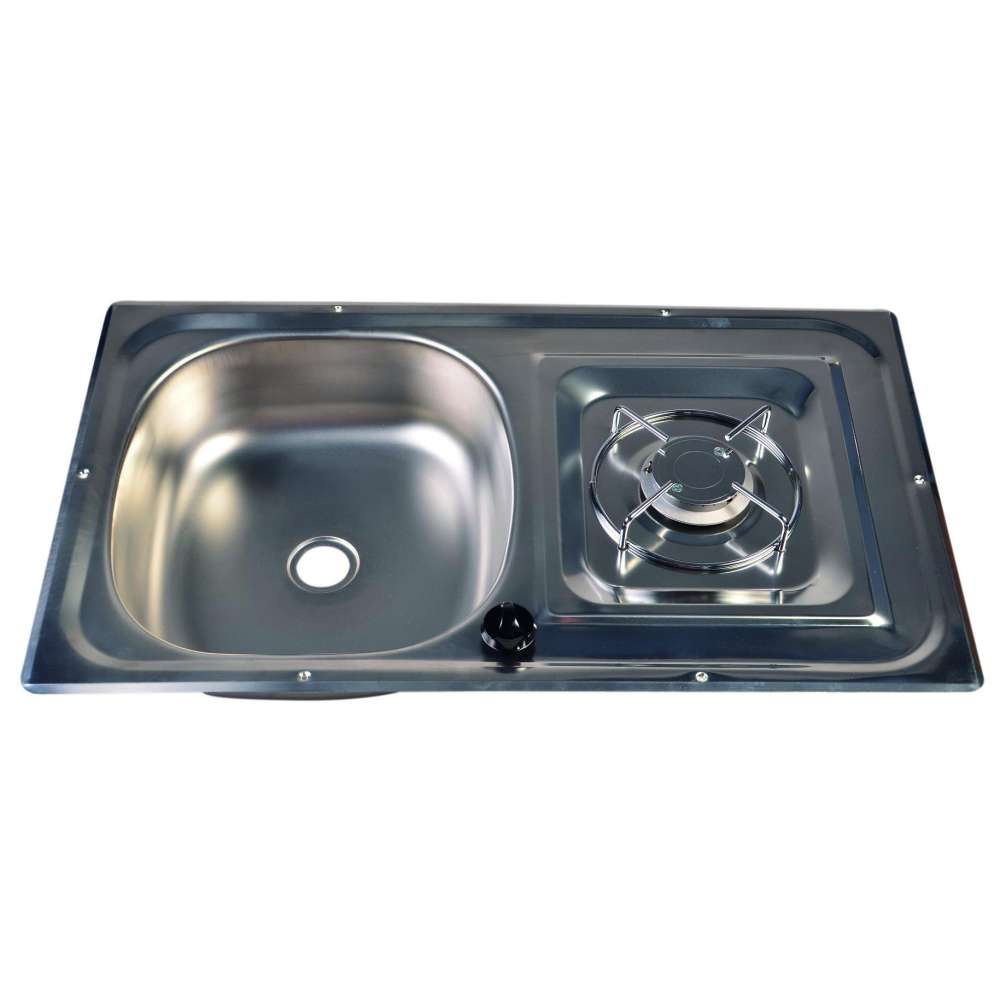 Combiné 1 feu évier à gauche