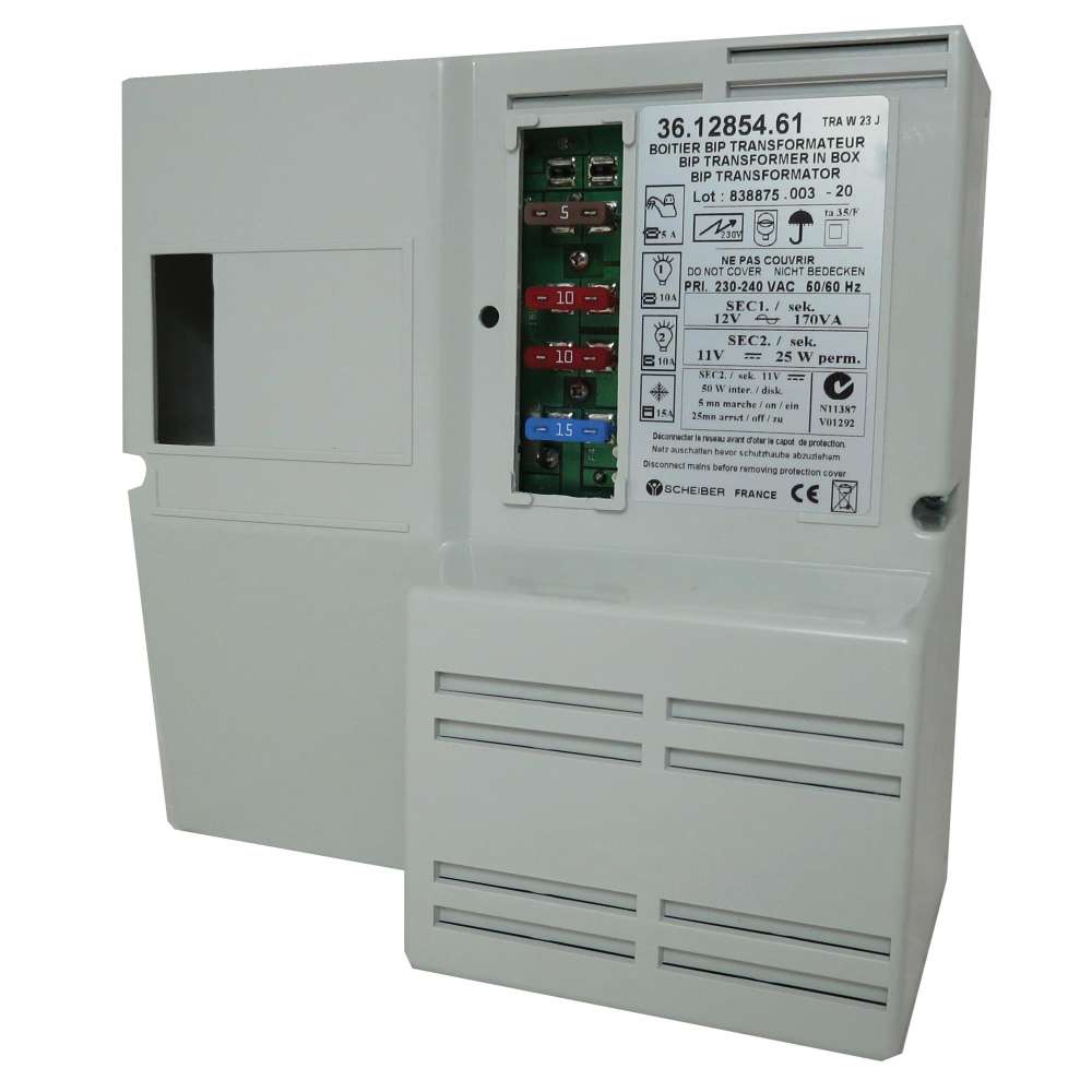 Transformateur BIP 230 VA avec fusibles