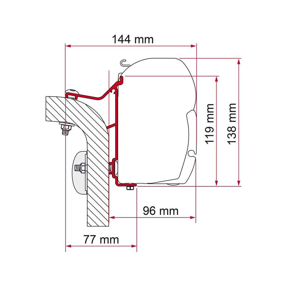 Adapteur Hymer Van/B