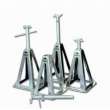 Chandelles Magnum aluminium - lot de 4