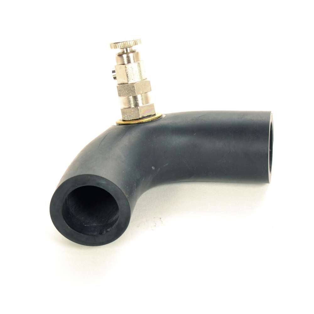 Coude 62 x 62 mm avec purgeur vertical