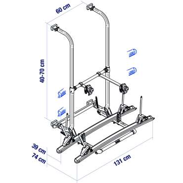 Porte-vélos Elite G2
