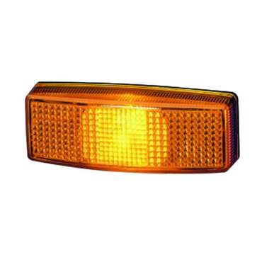 Feu latéral avec catadioptre encastré