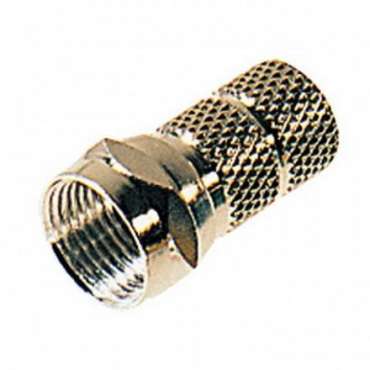 Fiche coaxiale à visser