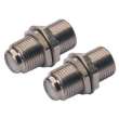 Adaptateur F/F coaxial TV satellite - lot de 2
