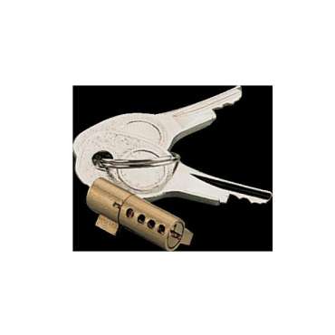 Antivol à barillet pour têtes d'attelage