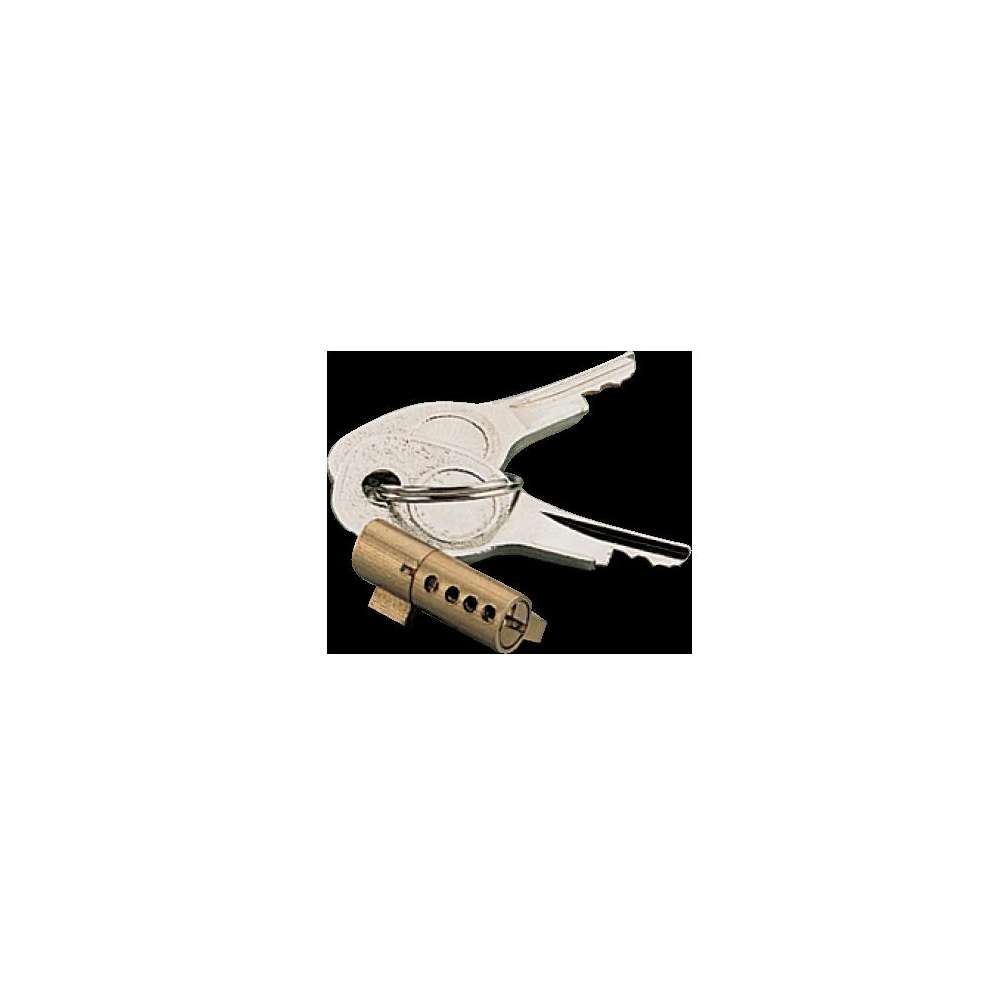 Antivol à barillet pour têtes d'attelage