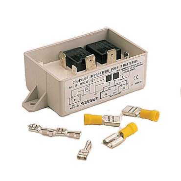Coupleur séparateur 3 batteries