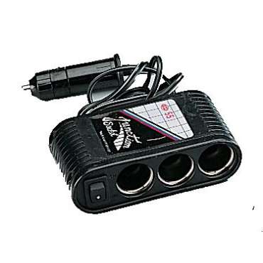 Multiprise 12 V triple allume-cigare