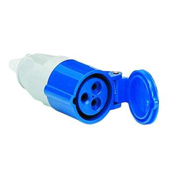 Fiche P17 de raccordement femelle 16 A