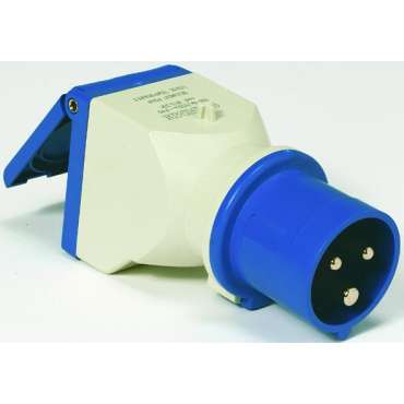 Adaptateur femelle standard France terre 1 plot/mâle CEE 17