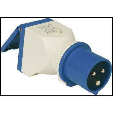 Adaptateur femelle standard France terre 1 plot/mâle CEE 17