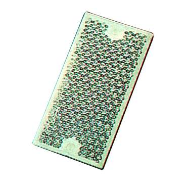 Catadioptres rectangle blanc