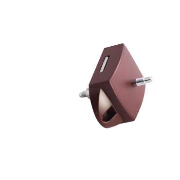 Serrure à poussoir pour cabinet de toilette GM