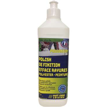 Polish de finition polyester et peinture
