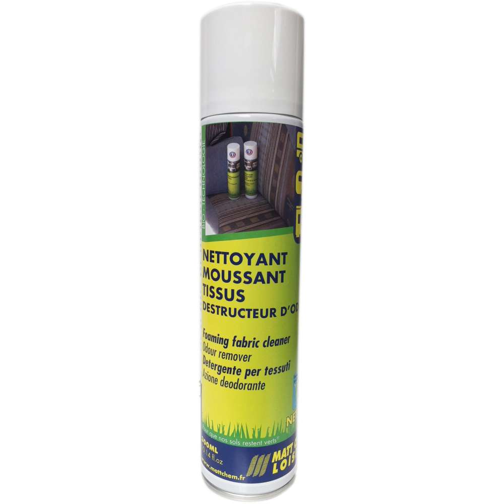 Nettoyant moussant tissus