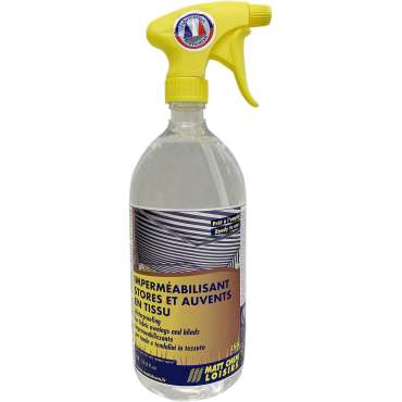 Imperméabilisant stores et auvents en tissu