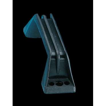 Poignée de tirage entraxe 138 mm plastique noir