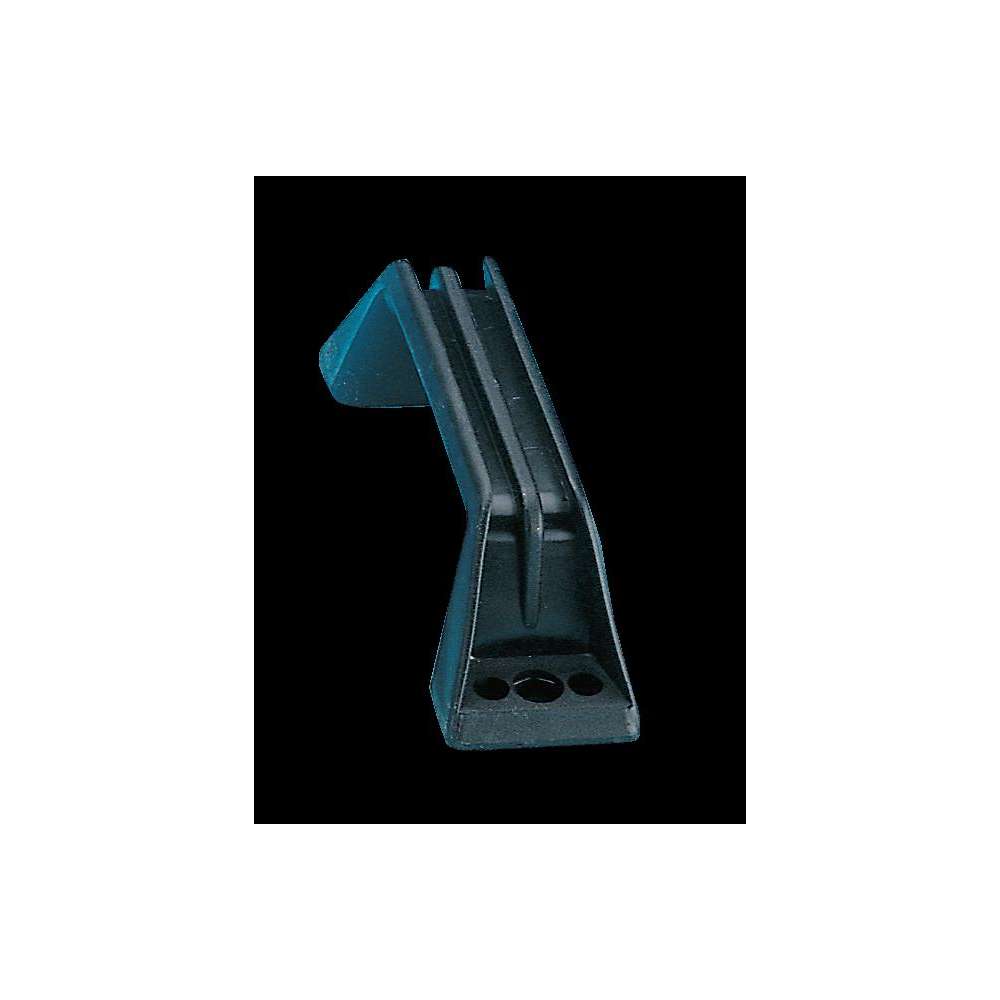 Poignée de tirage entraxe 138 mm plastique noir