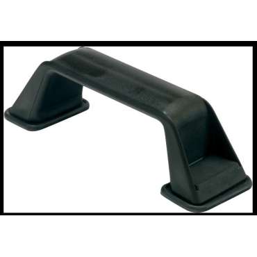 Poignée de tirage entraxe 138 mm plastique noir