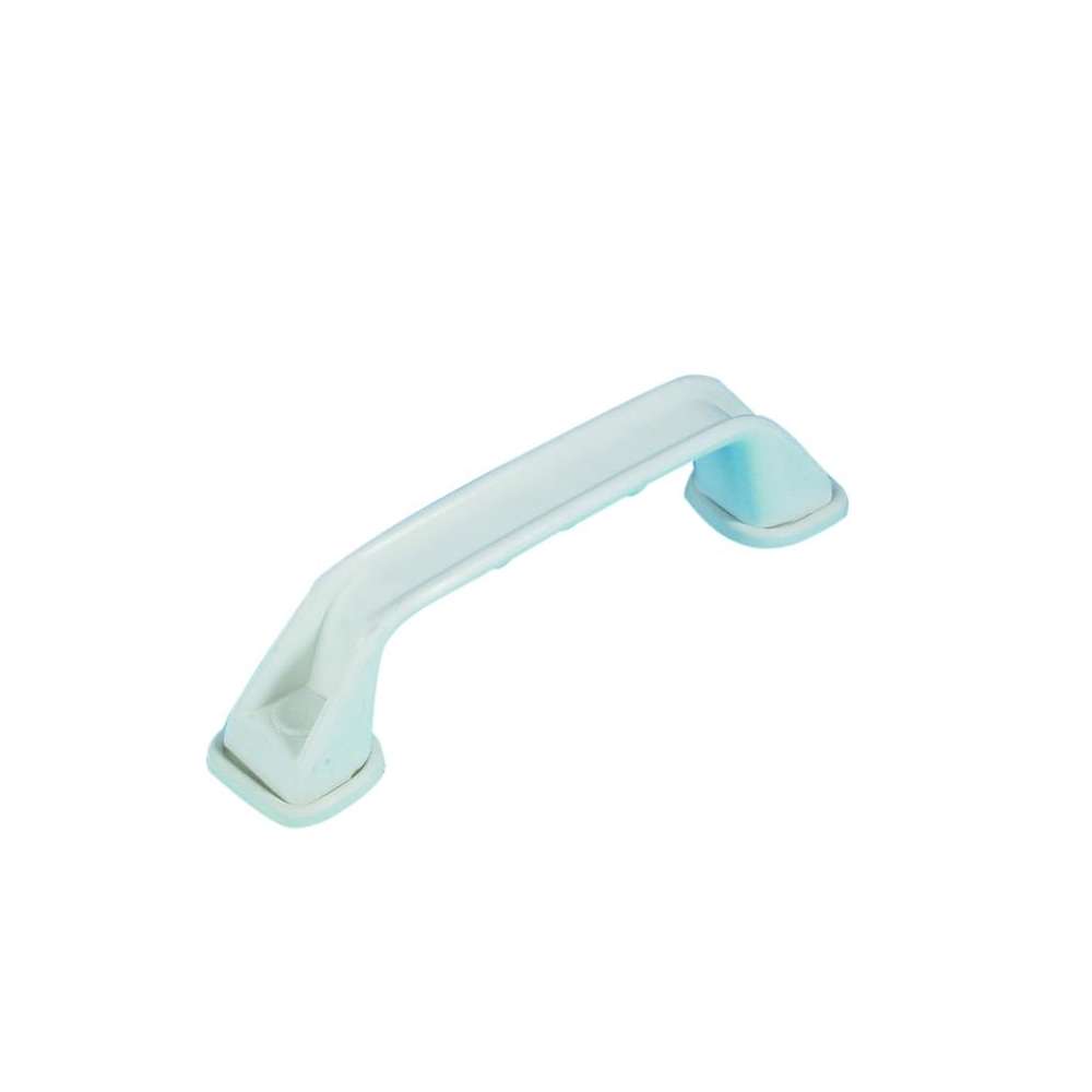 Poignée de tirage entraxe 145 mm plastique blanc