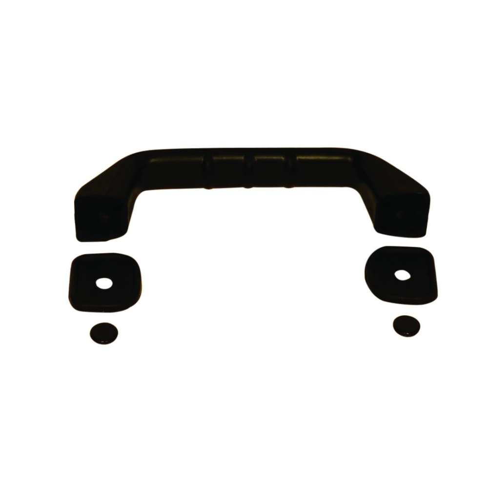 Poignée de tirage entraxe 145 mm plastique noir