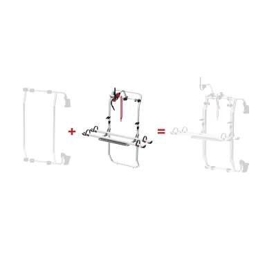 Structure porte-vélos Frame