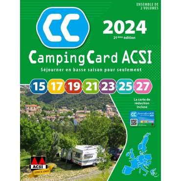 Guide ACSI 2024 + Camping Card
