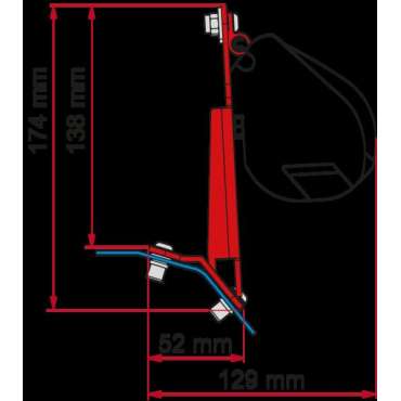Kit adaptateur Ford Custom