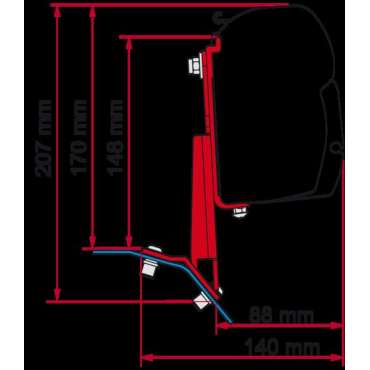 Kit adaptateur Ford Custom