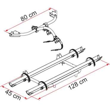 Porte-vélos Garage standard