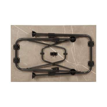 Mirano Table extérieur - Marbre taupe