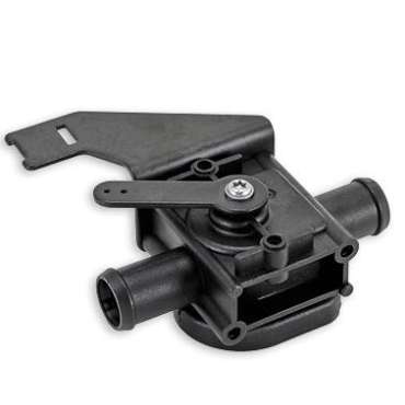 Vanne à eau plastique à câble ⌀16mm + clip