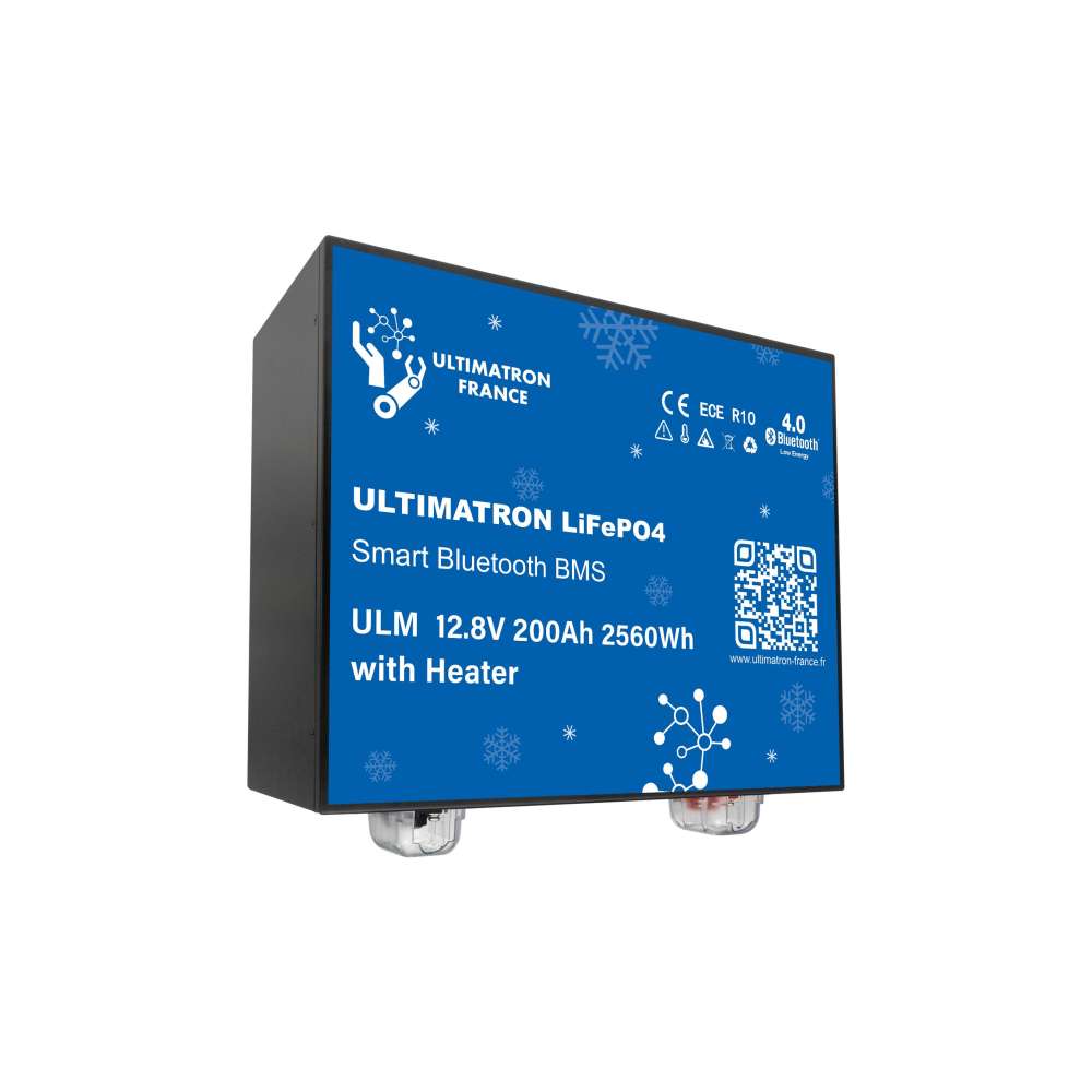 Batterie Lithium 12V LiFePO4 sous le siège-Bluetooth-BMS-Chauffage