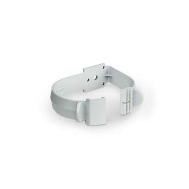 Collier pour conduit d'air chaud Ø65 mm - Blanc