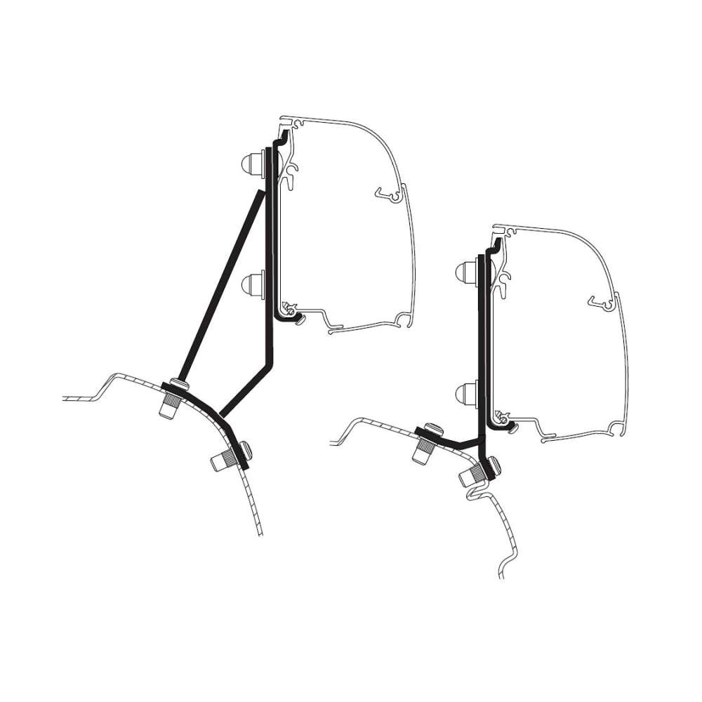 Adaptateur T 4200 pour Ford Transit / Tourneo Custom V710 (LHD)