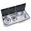 Combiné 2 feux + évier à droite MO 9722R 