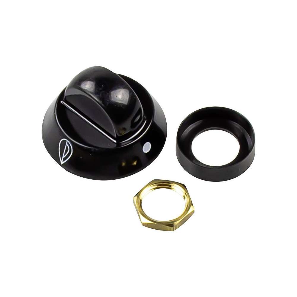 Ensemble bouton rotatif - noir