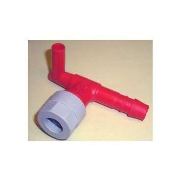 Vanne à raccord coudé M 20 / TB 10