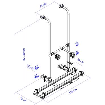Porte-vélos Sport G2 Compact