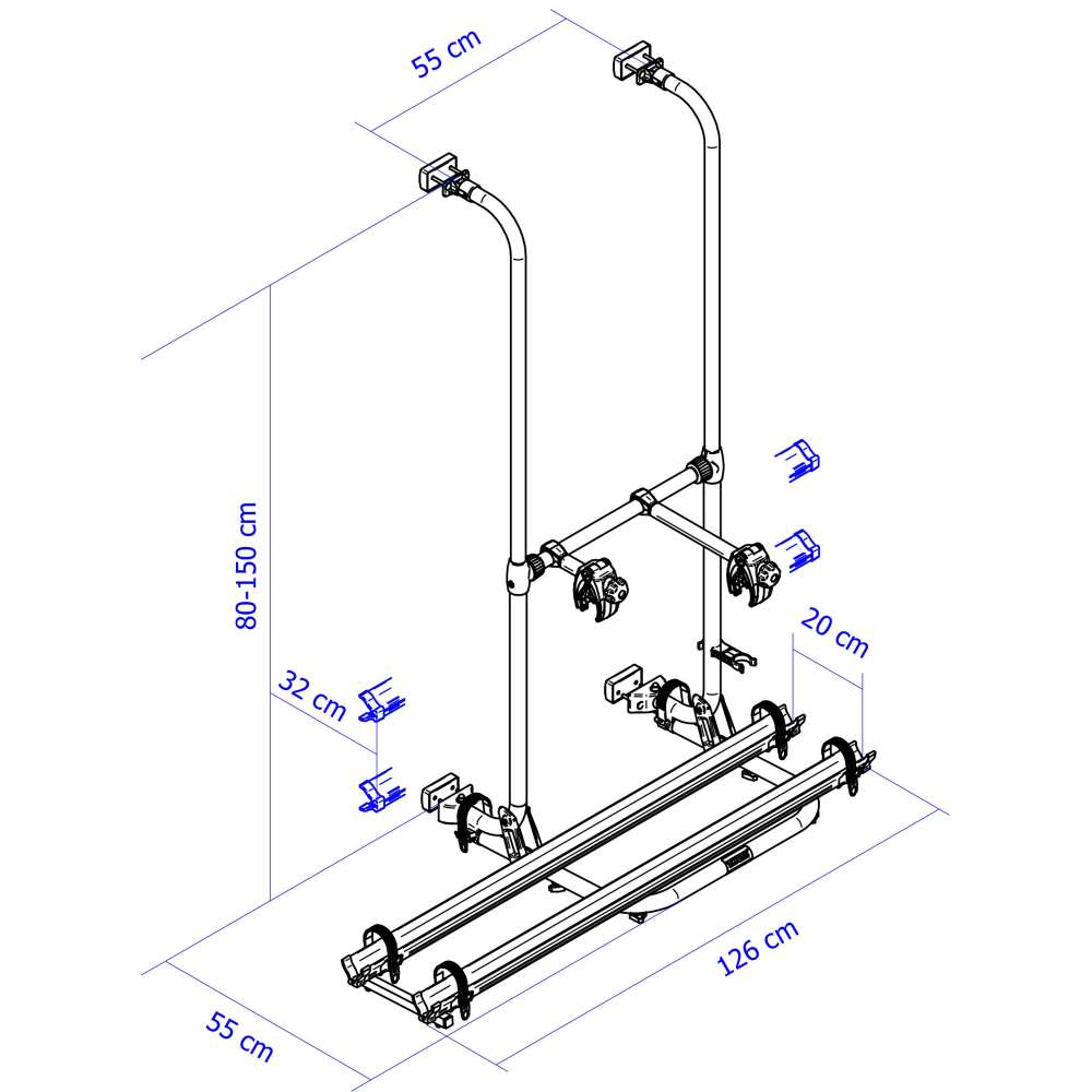 Porte-vélos Sport G2 Compact