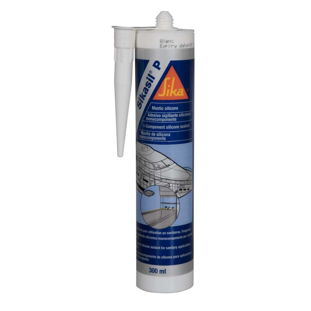 Mastic sanitaire Sikasil-P Marine 300 ml