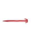 Piquet en plastique renforcé - Rouge - 19 cm (6 pièces)