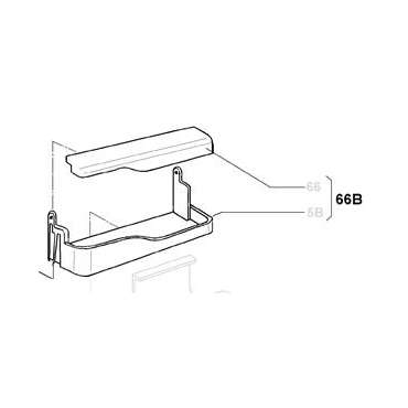 Balconnet supérieur RM6290/RM6400