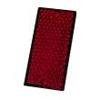 Catadioptre rectangulaire rouge