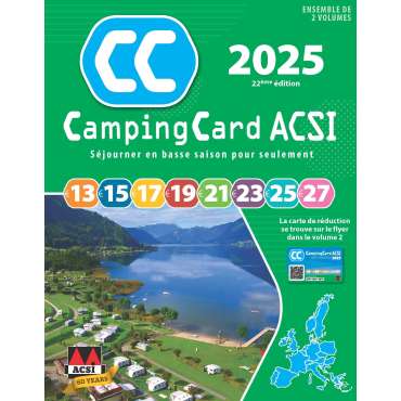 CampingCard ACSI 2025 Français Vol 1-2