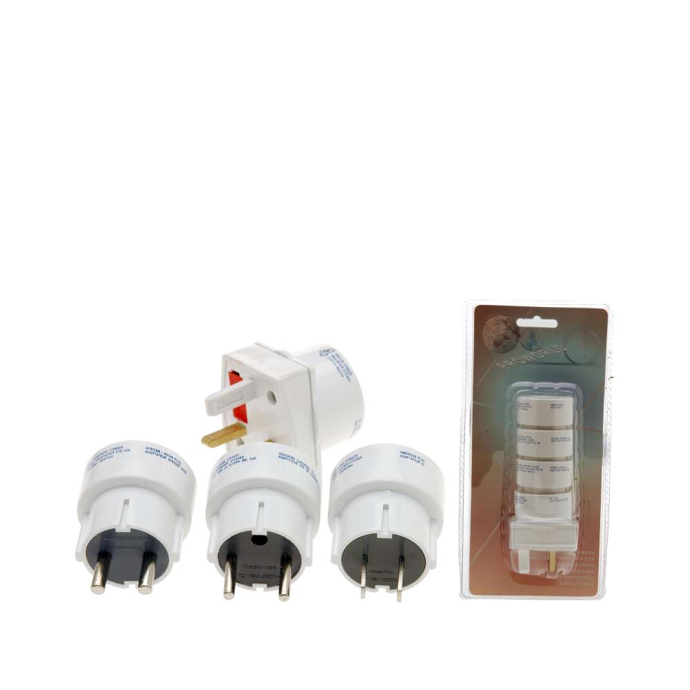 Prises de voyage 4 pièces